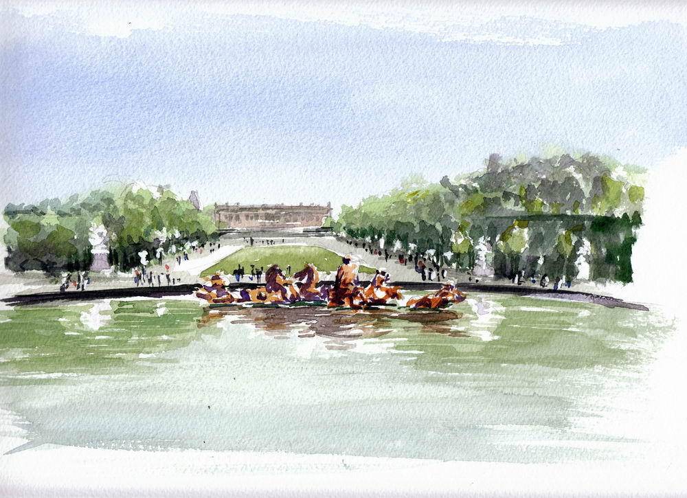 Bassin d’Apollon – Versailles (SOLD)