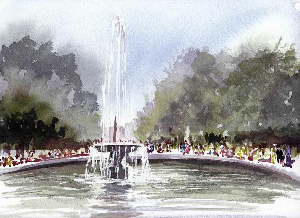 Bassin des Tuileries – Paris