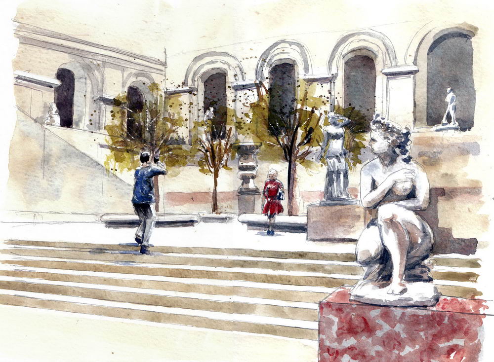 Cour Puget – Louvre – Paris