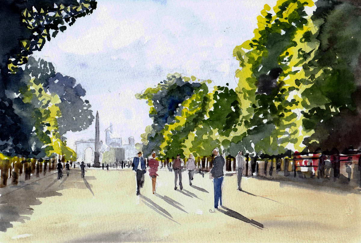 Jardin des Tuileries – Paris (SOLD)
