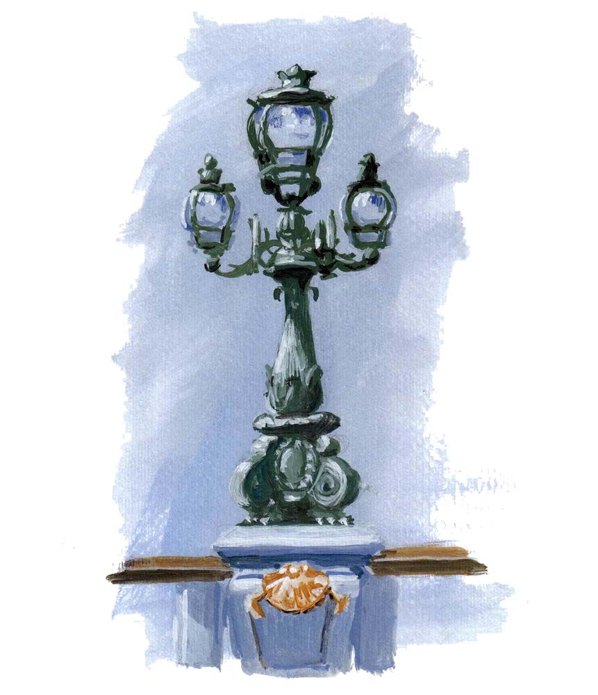 Lampadaire – Pont Alexandre III – Paris
