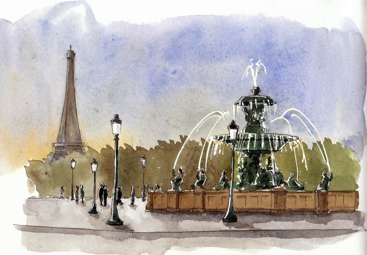 Place de la Concorde – Paris (SOLD)