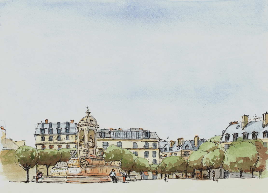 Place Saint Sulpice – Paris