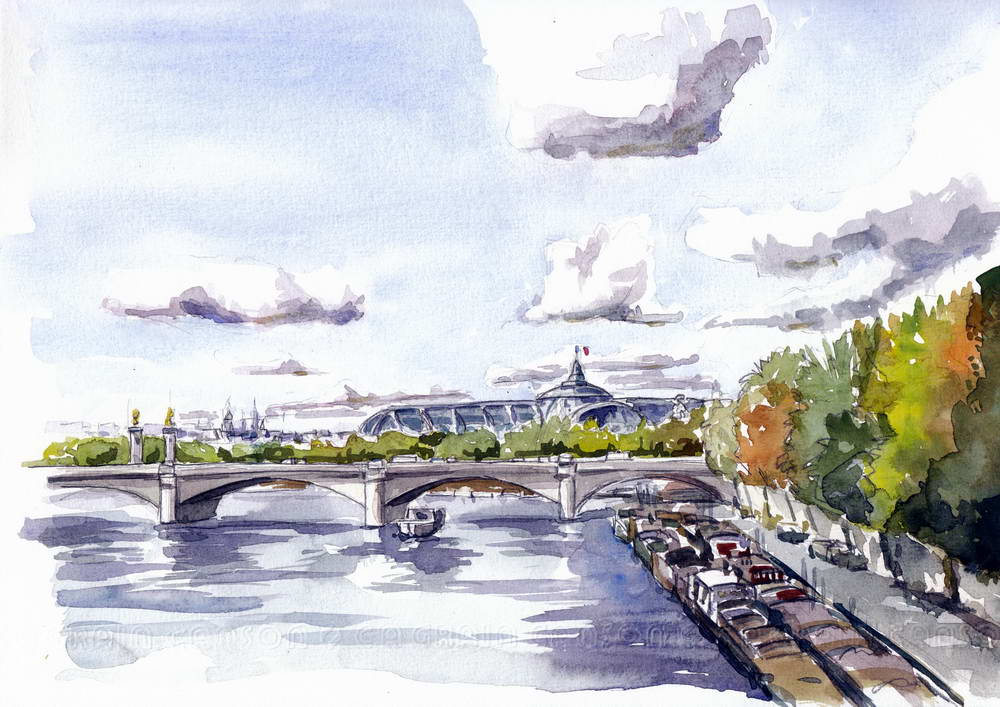 Pont de la Concorde – Grand Palais – Paris