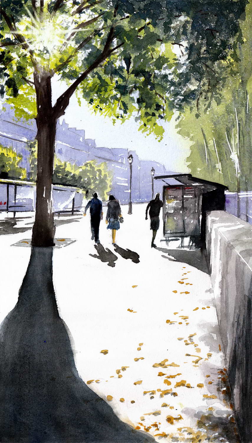 Promenade quai Malaquais – Paris