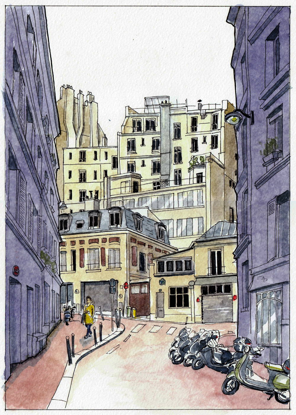 Rue Androuet – Montmartre – Paris (SOLD)