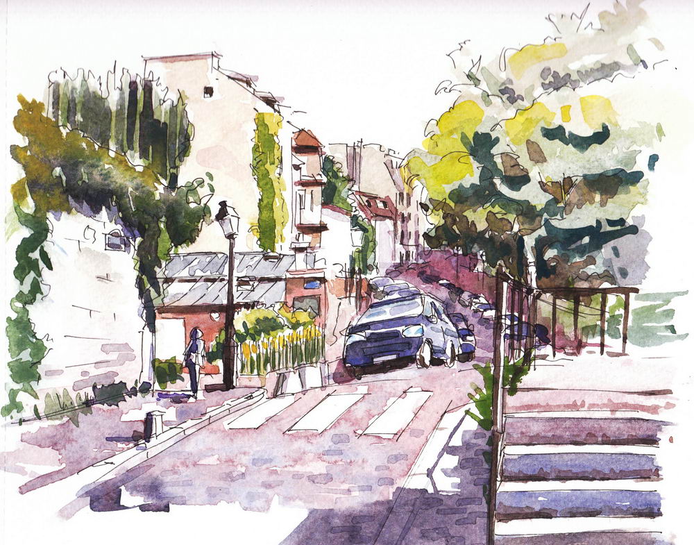 Rue Saint Vincent – Montmartre – Paris