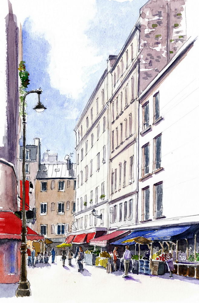 Rue de l’Olivie – La Chapelle – Paris