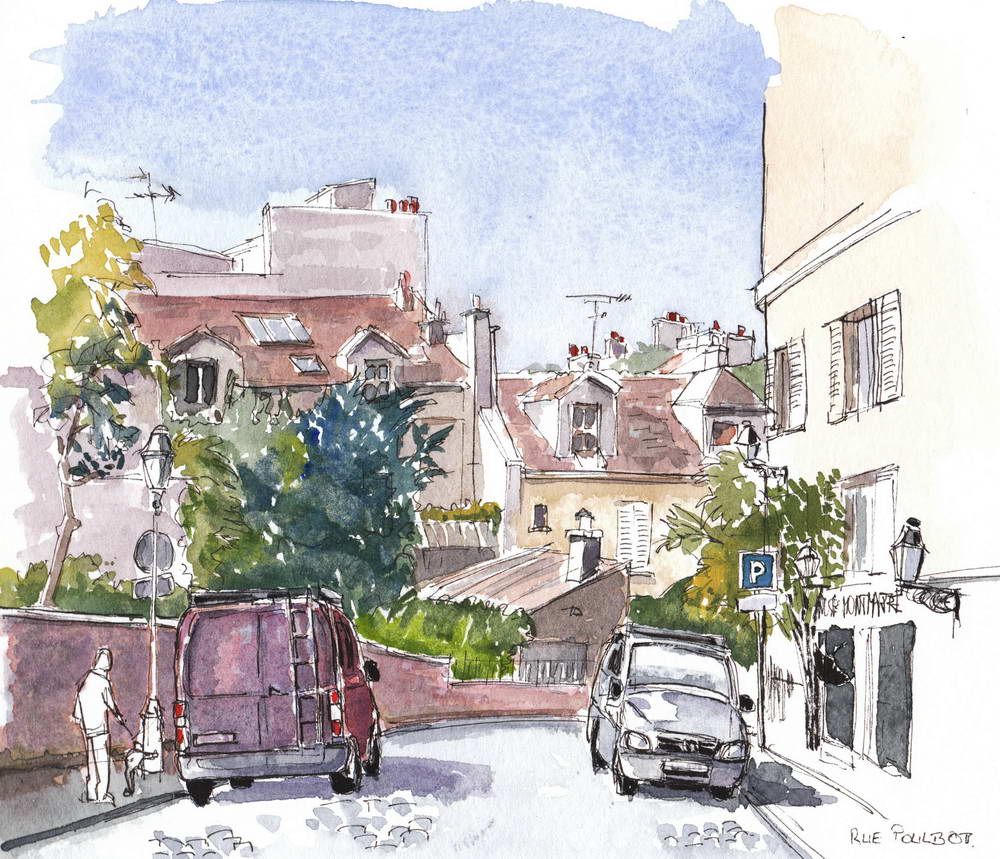 Rue Poulbot – Montmartre – Paris