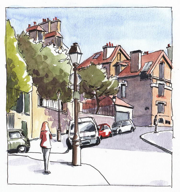 Rue Ravignan – Montmartre – Paris