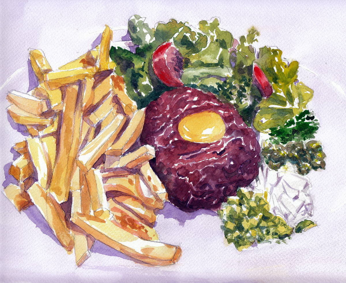 Steack tartare – Paris