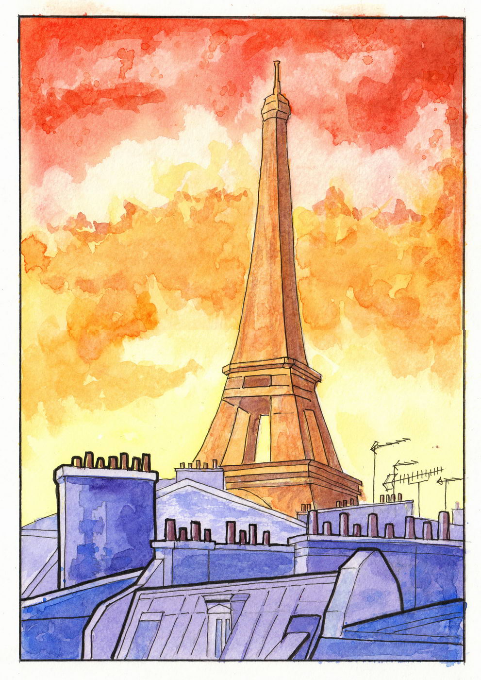 Toits de Paris