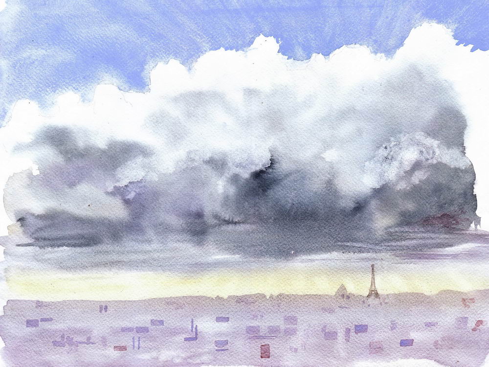 Vue de Paris (SOLD)